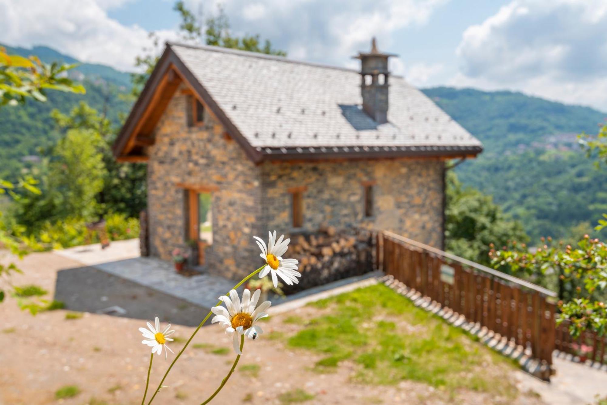 La Torre Del Manghen: Agri-Alloggio Indipendente Rota d'Imagna Exterior foto