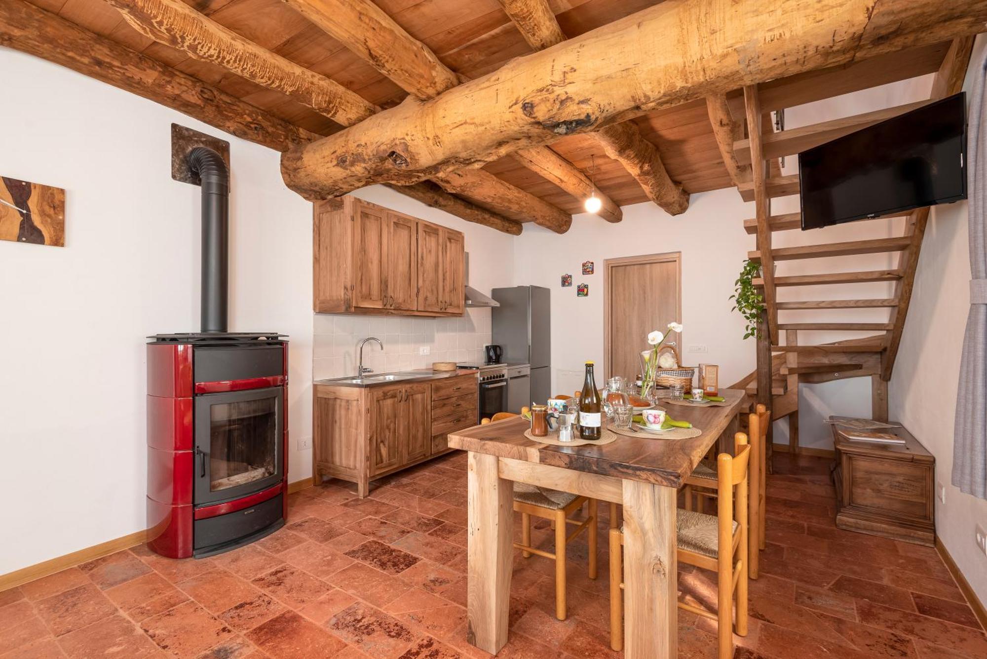 La Torre Del Manghen: Agri-Alloggio Indipendente Rota d'Imagna Exterior foto